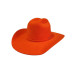 Chapeu Sibu Western Jeito Country Laranja 902509