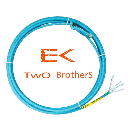 Corda para Laço em Dupla Team Roping 4 Tentos Azul Two Brothers EK Precision 10221
