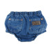 Short Classic Infantil Unissex Jeans Delave Cod 126