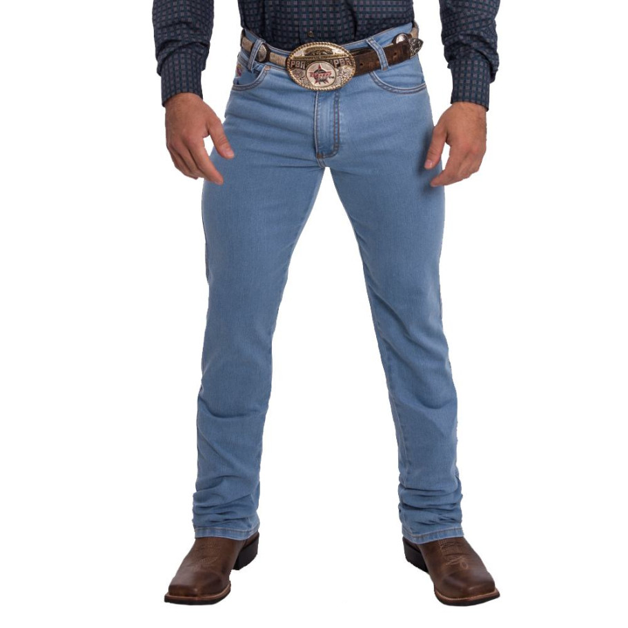 coturno com calça jeans masculino